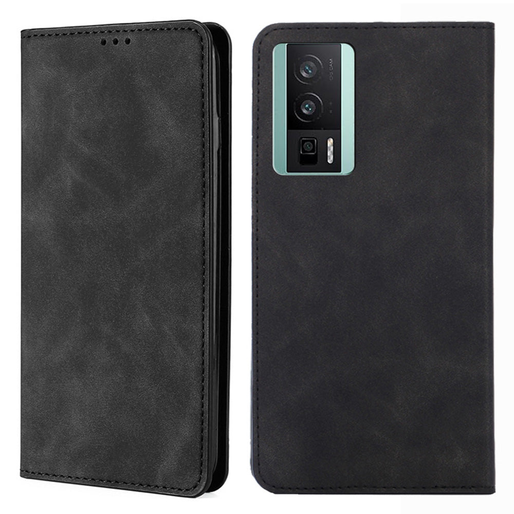 Anti-drop Phone Case For Xiaomi Poco F5 Pro 5G Redmi K60 Pro 5G K60 5G Card Slot Stand Skin-friendly Flip Leather Cell Phone Cover Anti-drop Phone Case For Xiaomi Poco F5 Pro 5G Redmi K60 Pro 5G K60 5G Card Slot Stand Skin-friendly Flip Leather Cell Phone Cover